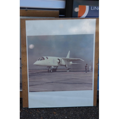 168 - QUANTITY OF AVIATION PICTURES 
54 X 44CM