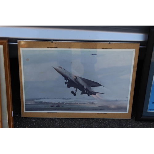 168 - QUANTITY OF AVIATION PICTURES 
54 X 44CM