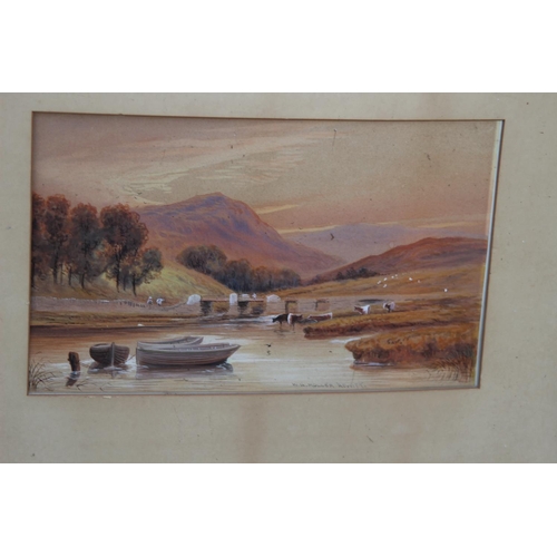 173 - WATERCOLOUR BY ROSALIE FRANKS AND ONE OTHER 
49 X 39CM