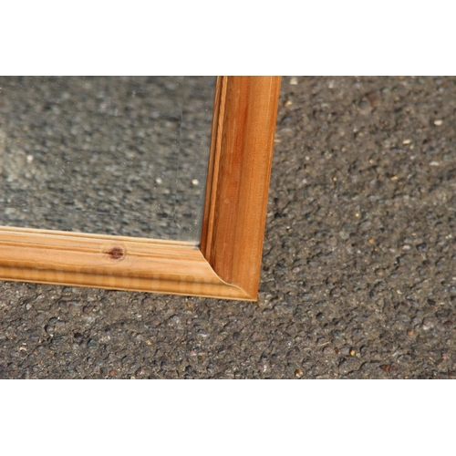 178 - PINE FRAMED MIRROR
84 X 58CM