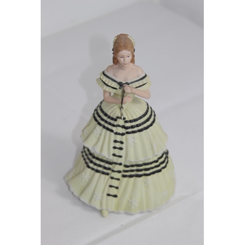 267 - WEDGWOOD SPINK CHRISTMAS AT WINDSOR FIGURE 
19CM