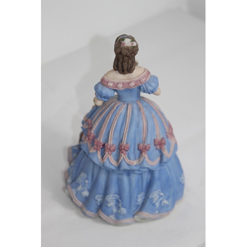 268 - WEDGWOOD SPINK IMPERIAL BANQUET FIGURE 
20CM