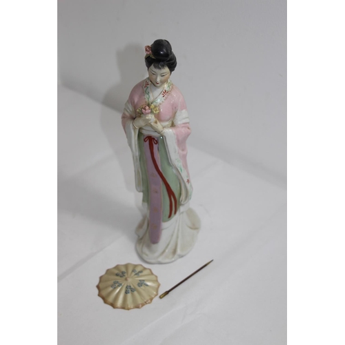 274 - 5 X ORIENTAL FIGURES
28CM