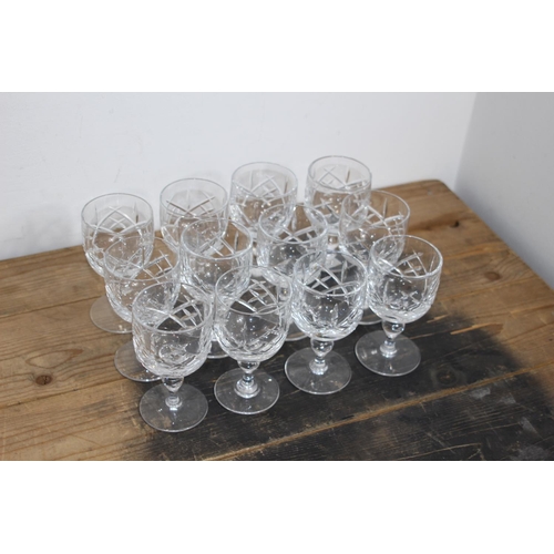 300 - 12 X SHERRY GLASSES