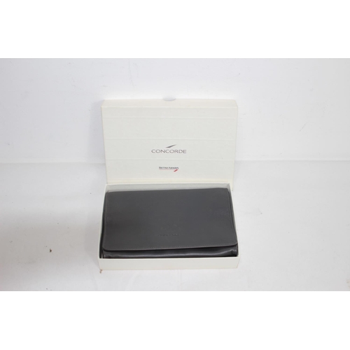 294 - BRITISH AIRWAYS CONCORDE TRAVEL WALLET IN BOX