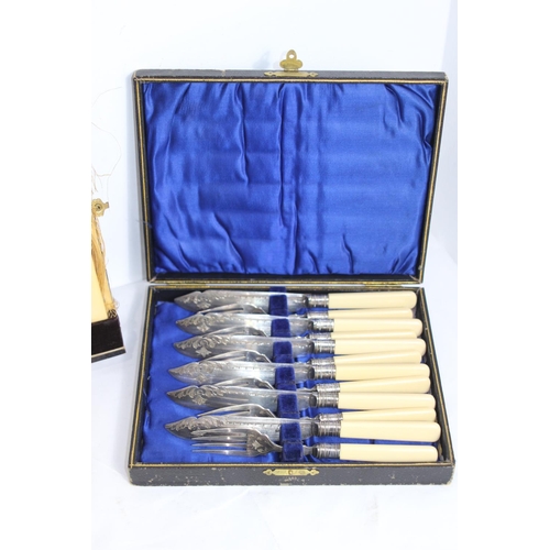 325 - QUANTITY OF VINTAGE CUTLERY SETS