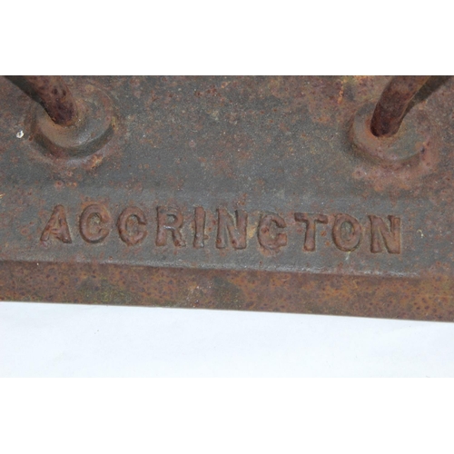 354 - ANTIQUE SNOOKER TABLE IRON BY RILEY