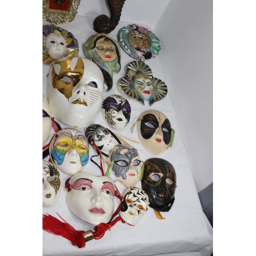 356 - LARGE QUANTITY OF MASKS ETC