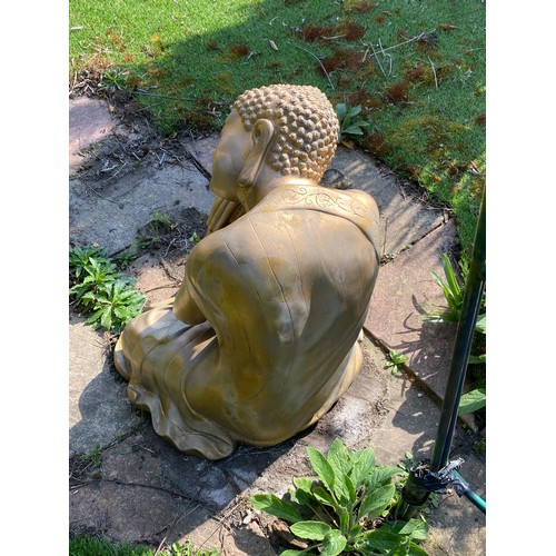 86 - HEAVY RESIN GARDEN DEITY ORNAMENT 
62CM