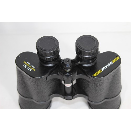 372 - PAIR OF MIRAGE 10 X 50 BINOCULARS