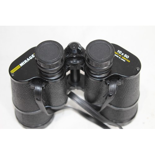 372 - PAIR OF MIRAGE 10 X 50 BINOCULARS