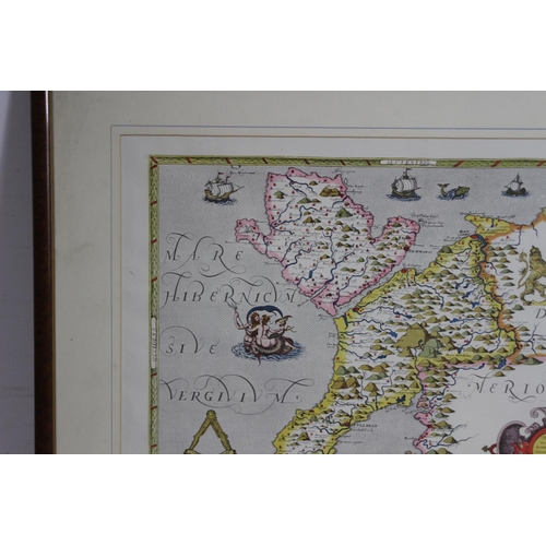 149 - OLD MAP OF NORTH WALES
70 X 56CM