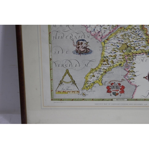 149 - OLD MAP OF NORTH WALES
70 X 56CM