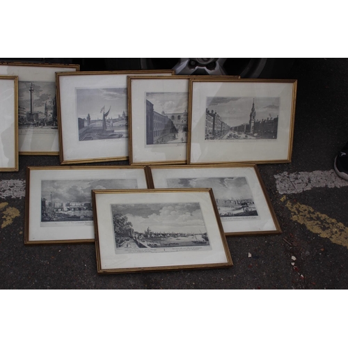 151 - LARGE QUANTITY OF VINTAGE LONDON PRINTS