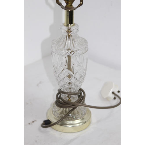 255 - VINTAGE GLASS LAMP
55CM