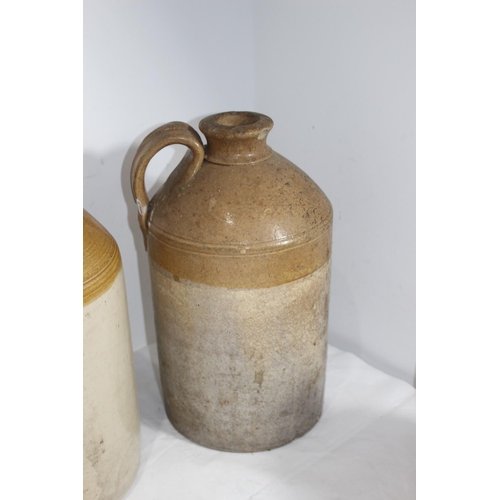 411 - QUANTITY OF VINTAGE STONEWARE
44cm