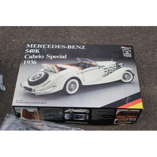 416 - MERCEDES BENZ 540K CABRIO SPECIAL BY RIVAROSSI MODEL KIT