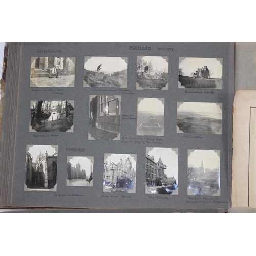 418 - QUANTITY OF VINTAGE BLACK AND WHITE PHOTOGRAPHS {INTERESTING LOCAL HISTORY}