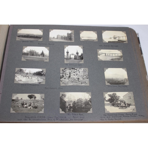 418 - QUANTITY OF VINTAGE BLACK AND WHITE PHOTOGRAPHS {INTERESTING LOCAL HISTORY}