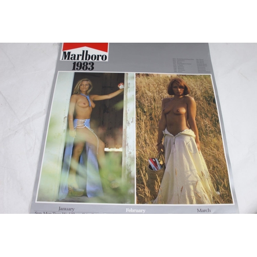 460 - VINTAGE MARLBORO TO CELEBRATE TEN YEARS CALENDAR