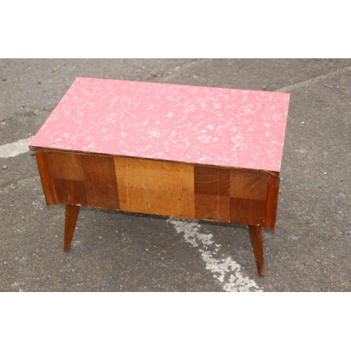 71 - RETRO HABERDASHERY TABLE  
67 X 38 X 40CM