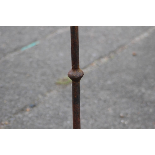 98 - WROUGHT IRON CANDLE HOLDER 
98CM