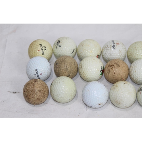 458 - QUANTITY OF VINTAGE GOLF BALLS