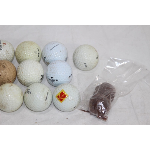 458 - QUANTITY OF VINTAGE GOLF BALLS