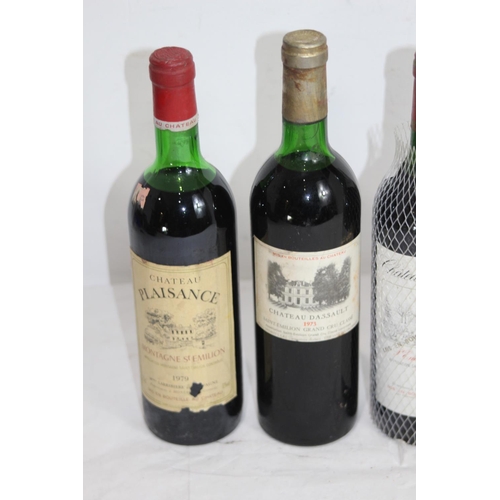 533 - 4 X BOTTLES OF VINTAGE RED WINE