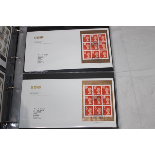 829 - 4 ALBUMS OF Royal Mail PRESENTATION PACKS ETC