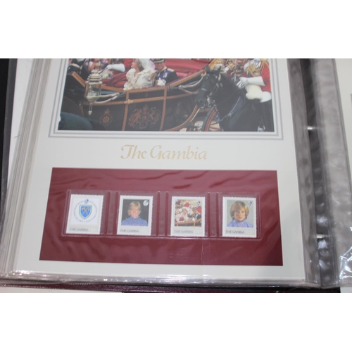 832 - 3 ALBUMS OF THE ROYAL WEDDING 1ST DAY COVERS ETC