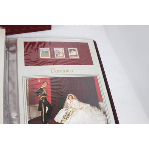 832 - 3 ALBUMS OF THE ROYAL WEDDING 1ST DAY COVERS ETC