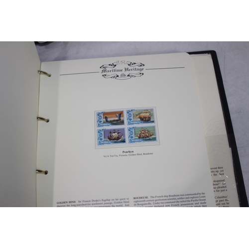 833 - 2 ALBUMS OF MARITIME 1ST DAY COVERS ETC