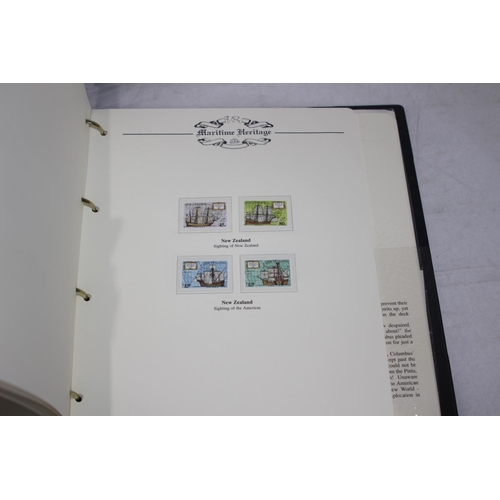 833 - 2 ALBUMS OF MARITIME 1ST DAY COVERS ETC