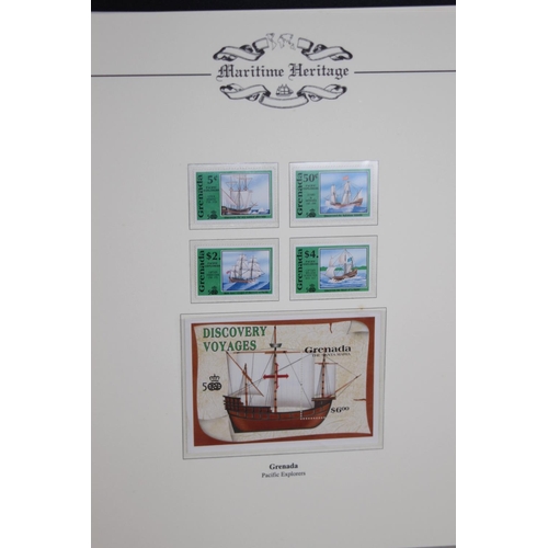 833 - 2 ALBUMS OF MARITIME 1ST DAY COVERS ETC