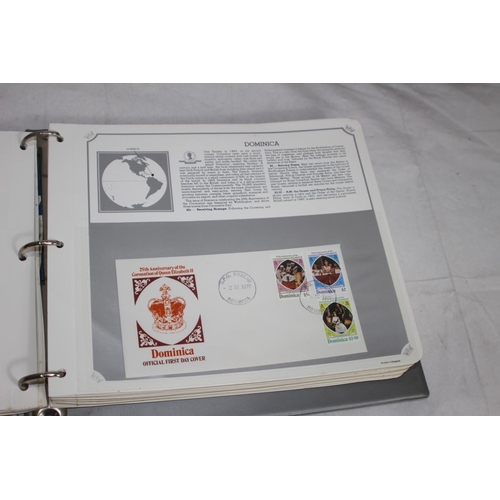 835 - 3 ALBUMS OF ROYAL FAMILY 1ST DAY COVERS ETC