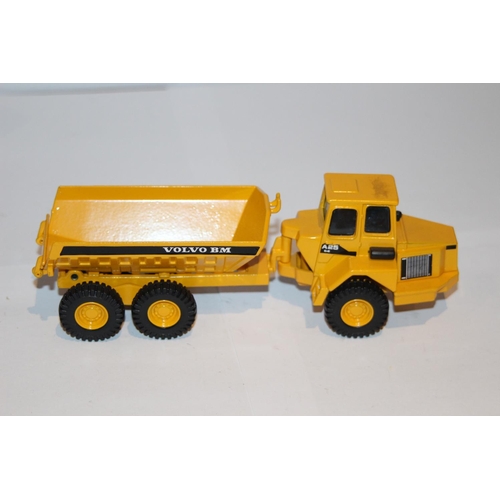 281 - VOLVO BM 5350 DUMPER DIE-CAST MODEL WITH BOX