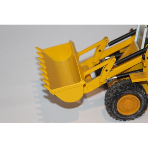 283 - NZG MODELLE JCB 430 ARTICULATED WHEELED LOADER DIE-CAST MODEL WITH BOX