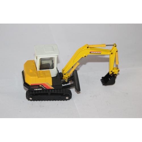 322 - YANMAR YB451 DIE-CAST MODEL WITH BOX