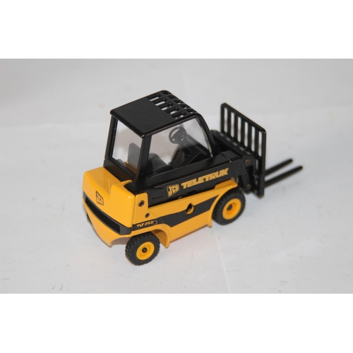 327 - JOAL JCB TELETRUK DIE-CAST MODEL WITH BOX