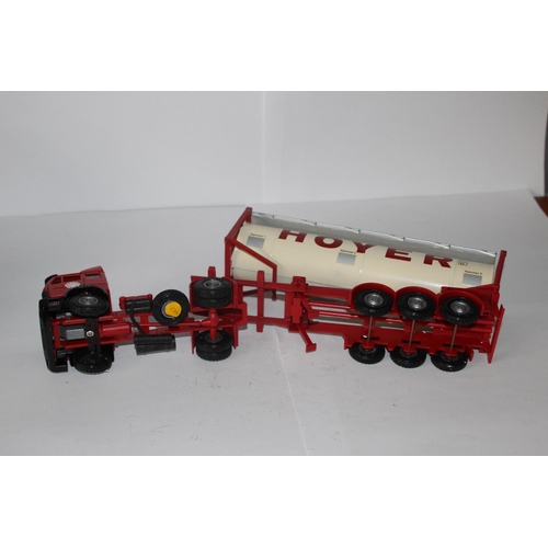 328 - NZG NO 317 HOYER TRUCK DIE-CAST MODEL WITH BOX