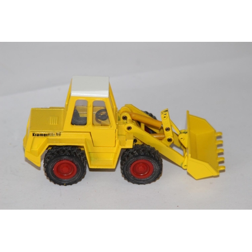 349 - NZG KRAMER ALLRAD NO 191 DIGGER DIE-CAST MODEL WITH BOX