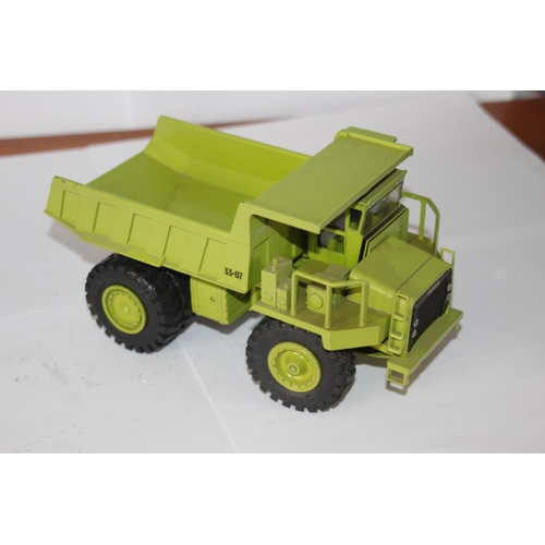 361 - NZG TEREX 33 - 07 NO 163 DUMPER TRUCK DIE-CAST MODEL NO BOX