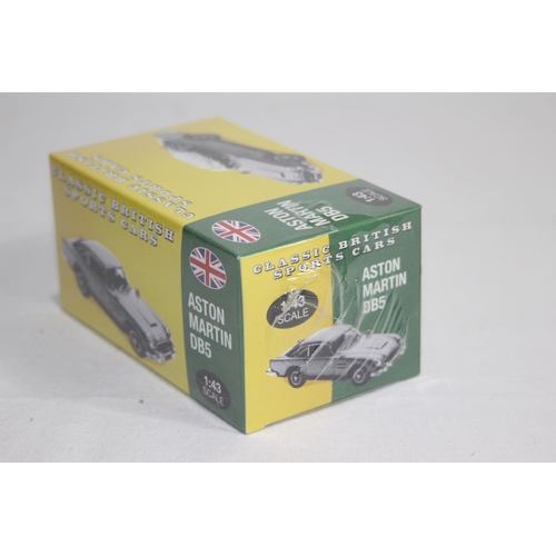 379 - ATLAS EDITIONS ASTON MARTIN DB5 DIE CAST MODEL BOXED AND SEALED