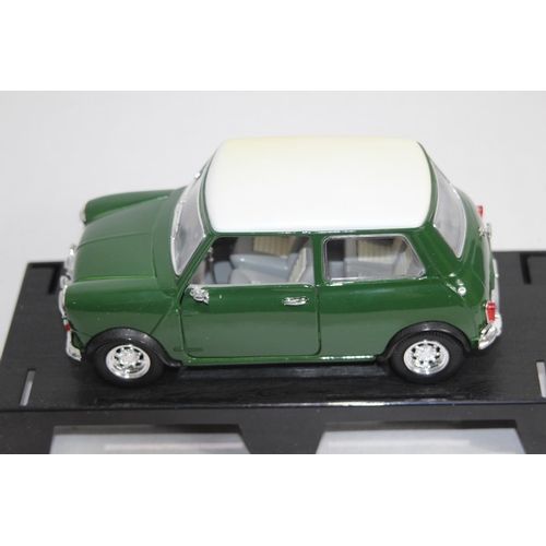 380 - MINI COOPER COLLECTABLES SS7709W DIE-CAST CAR MODEL WITH BOX