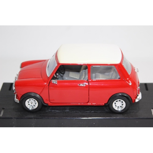 382 - MINI COOPER COLLECTABLES SS7709W DIE-CAST CAR MODEL WITH BOX