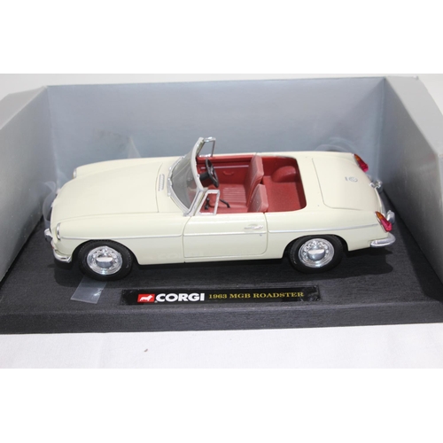 399 - CORGI 1963 MGB ROADSTER DIE-CAST MODEL IN BOX