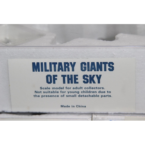 400 - 3 X GIANTS OF THE SKY BRITISH PLANES DIE-CAST MODELS