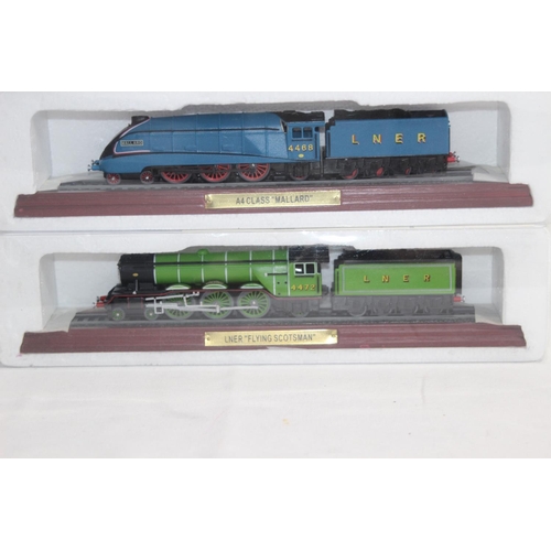 406 - 4 X COLLECTABLE DIE-CAST LOCOMOTIVES