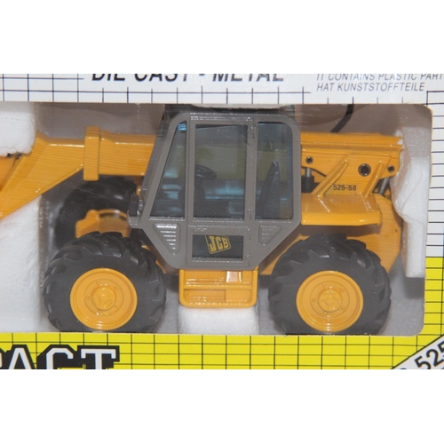 410 - JOAL JCB 525 - 58 DIE-CAST MODEL WITH BOX